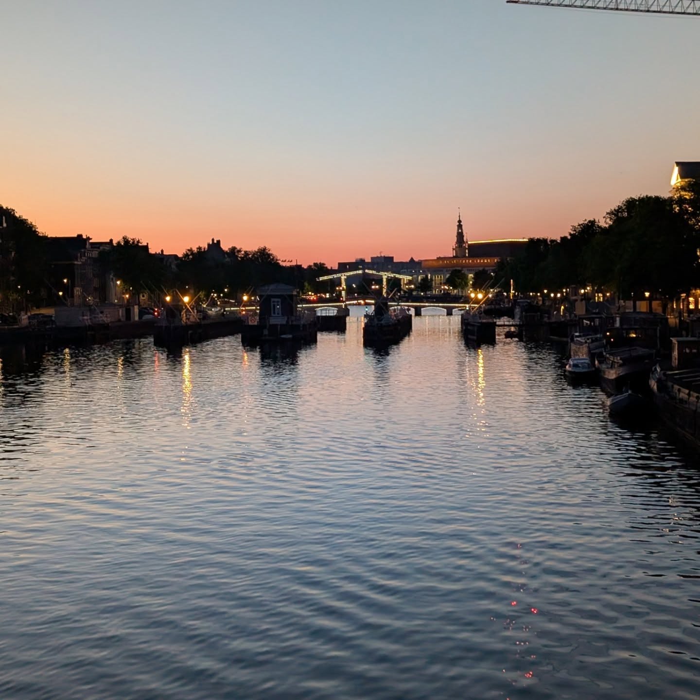 Amsterdam evening canals