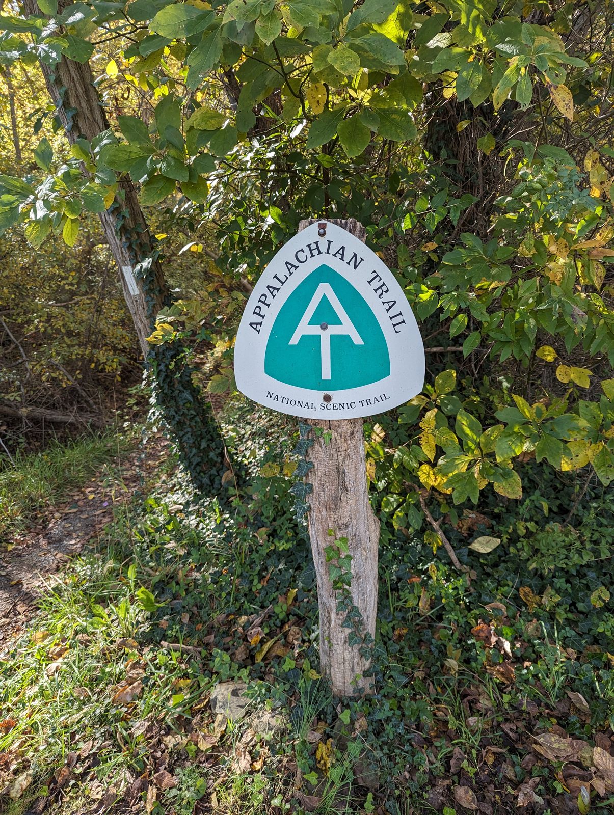 Appalachian Trail sign