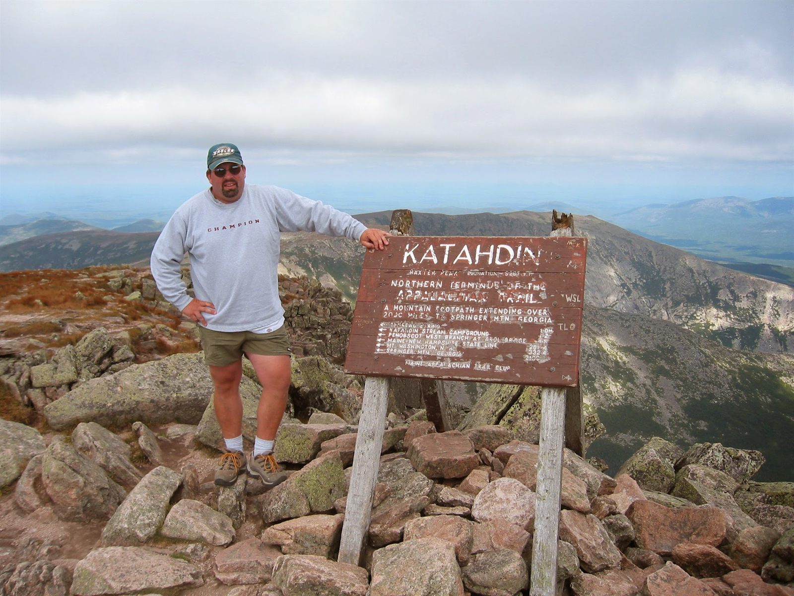 The Appalachian Trail in Maine, 2005