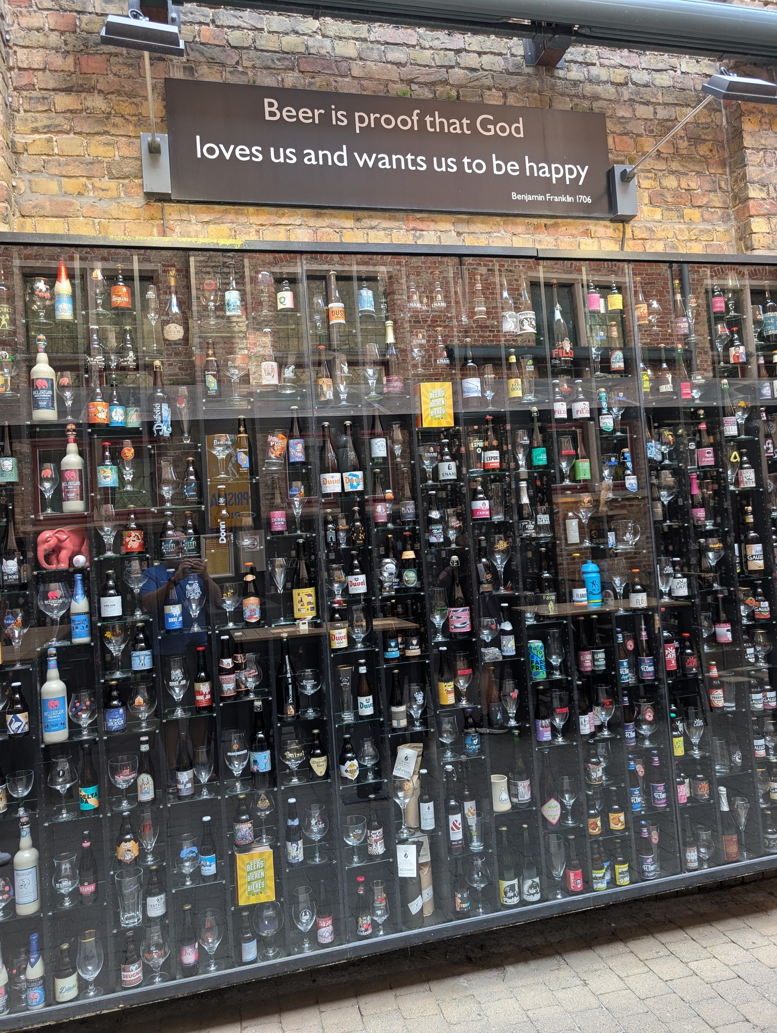 Belgian beer collection