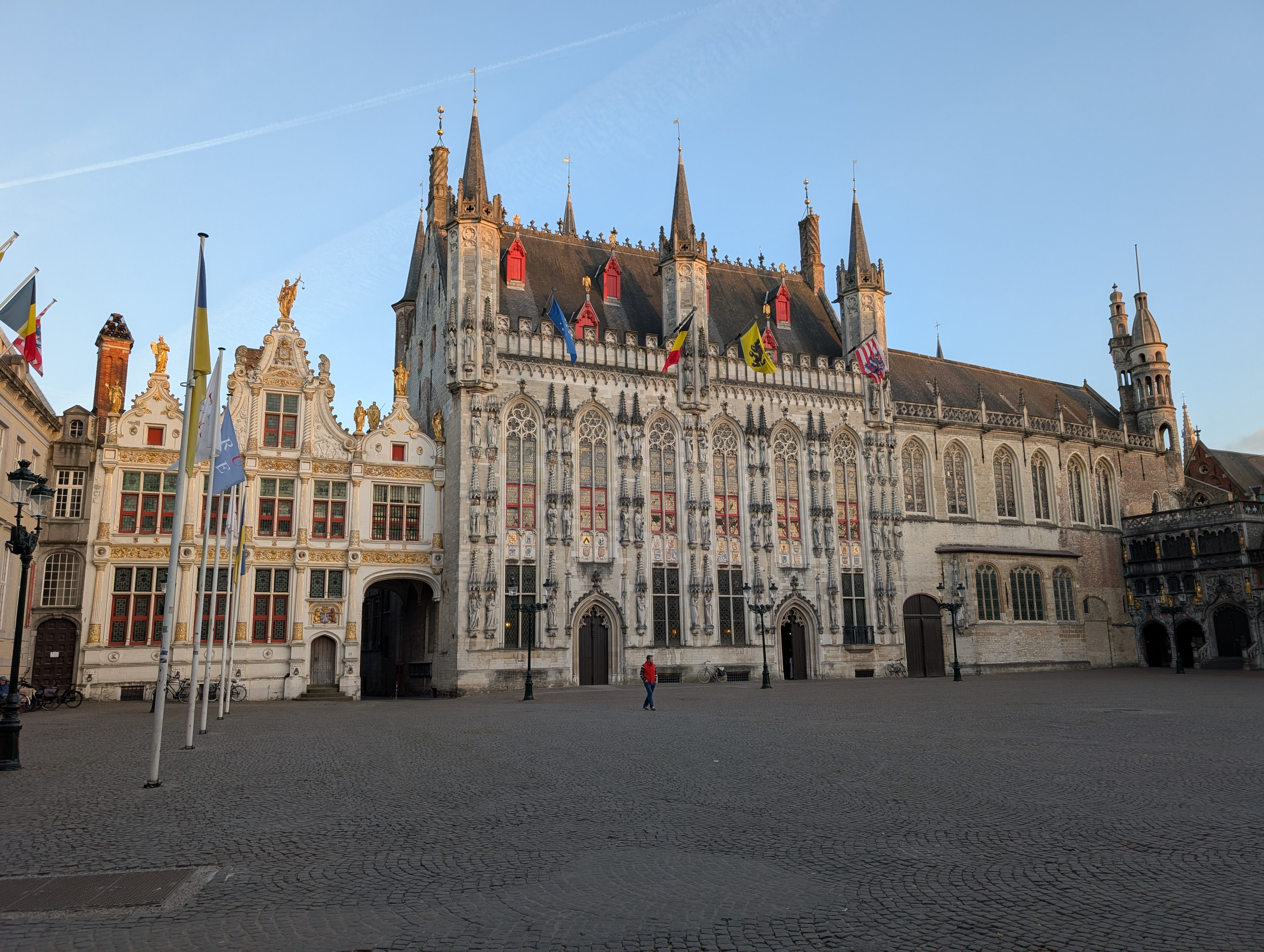 Bruges Burg square