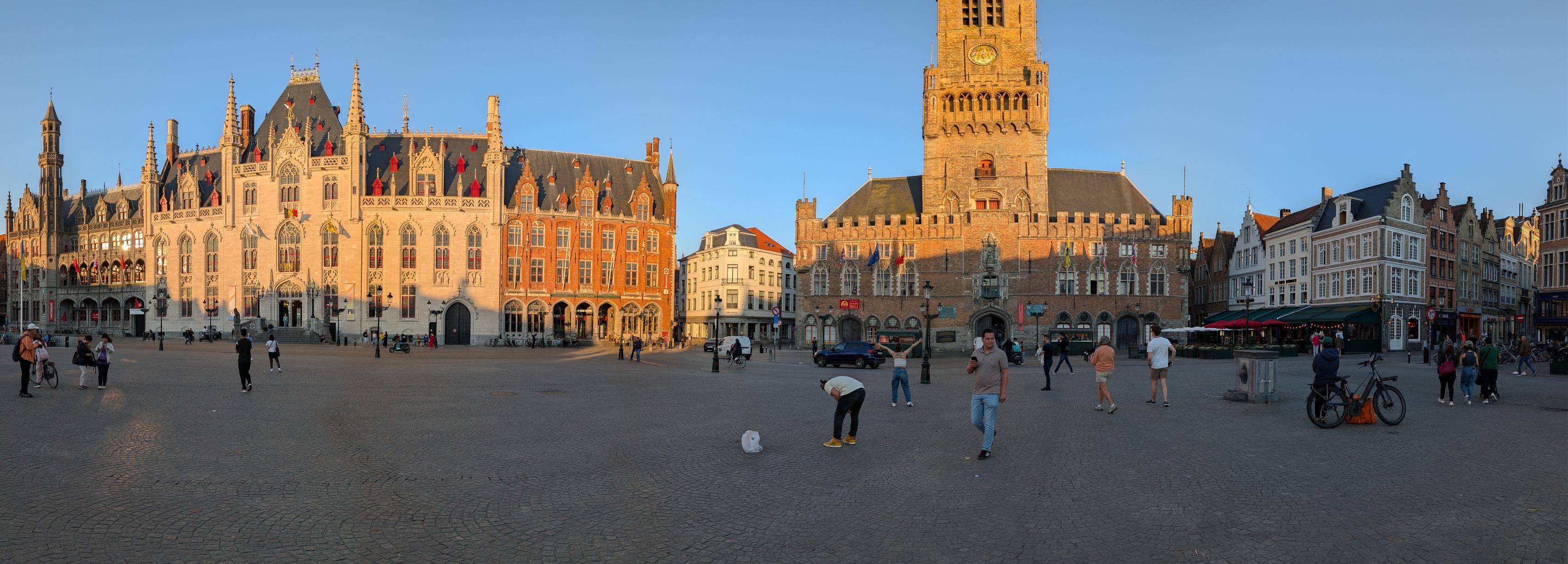 Bruges belfry square