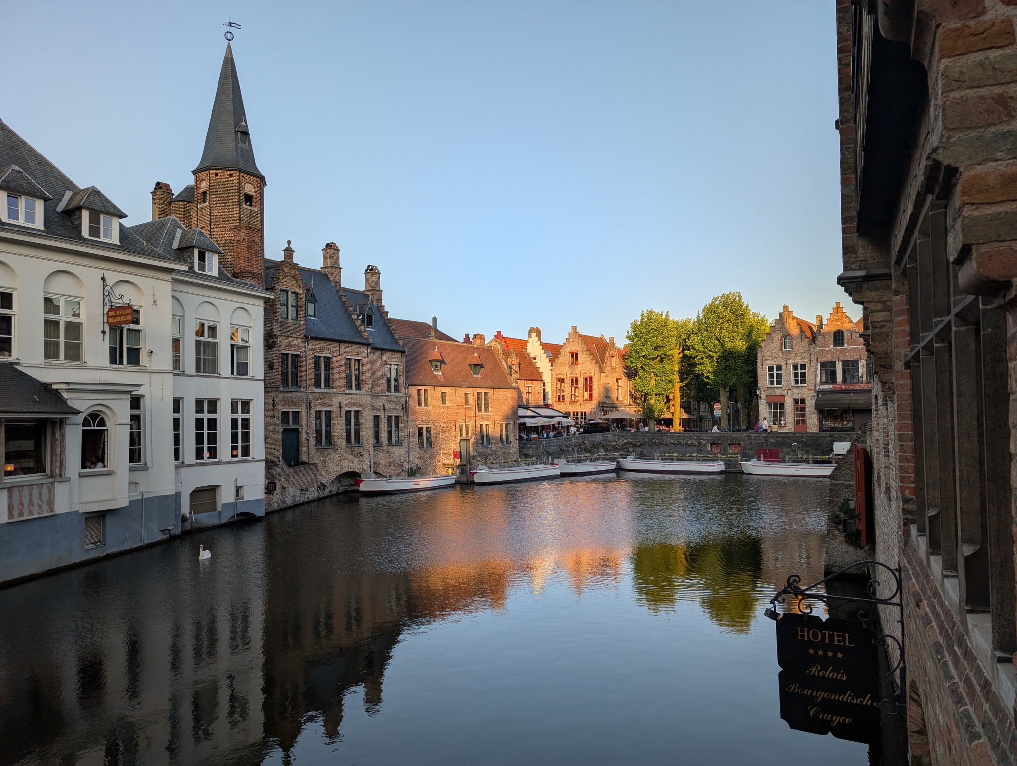 Bruges dusk