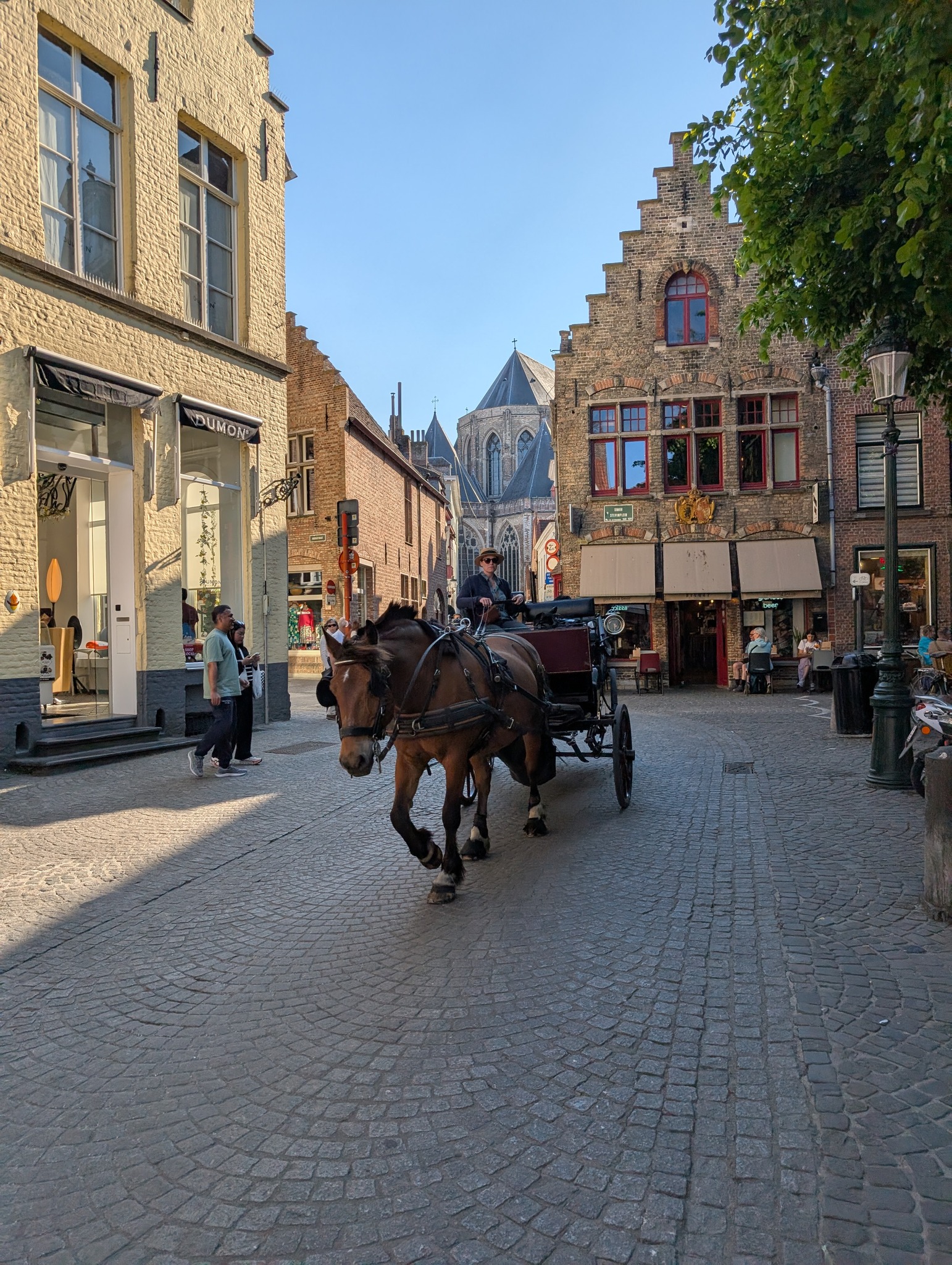 Horse carriage Bruges