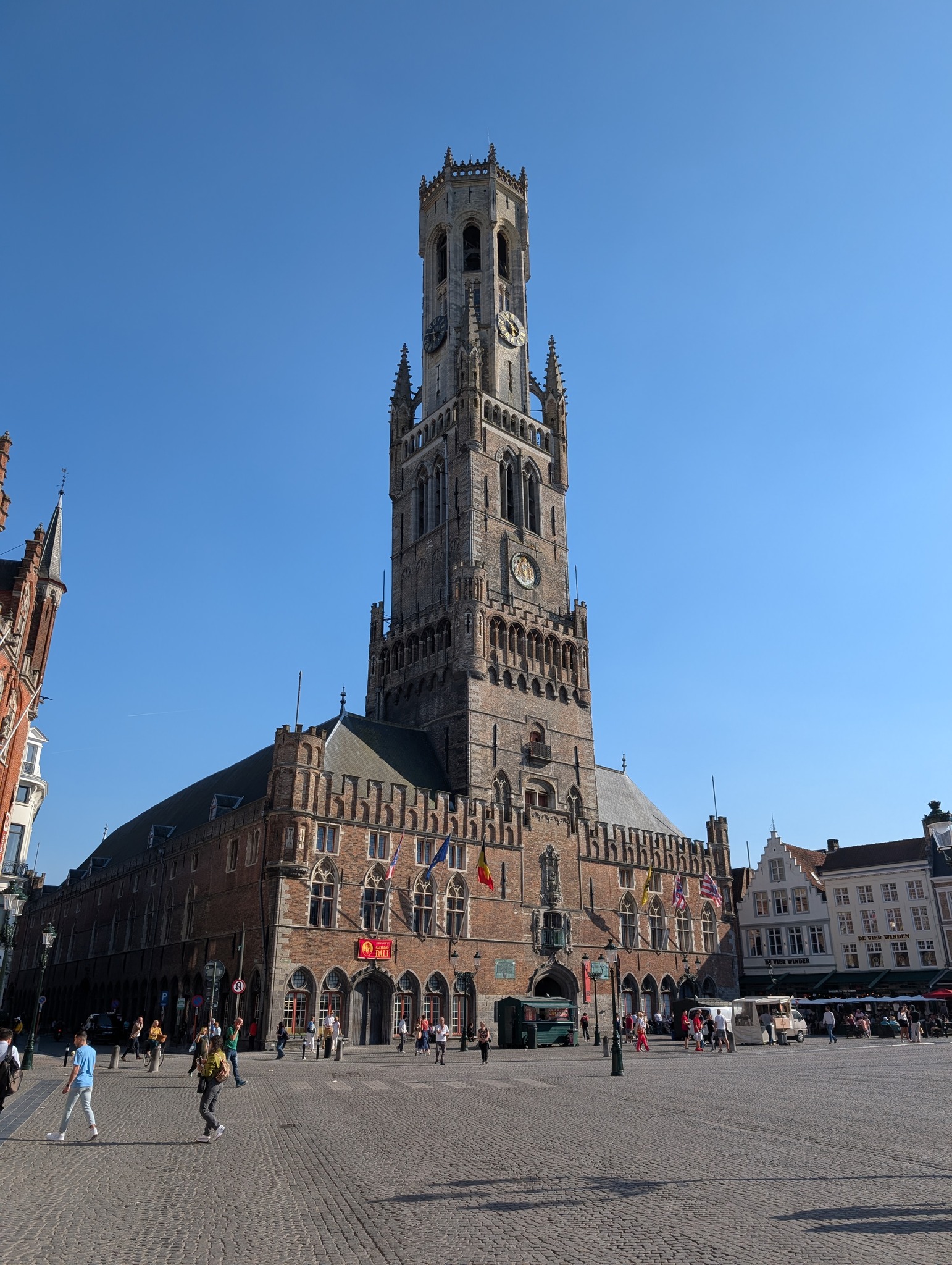 Bruges market square