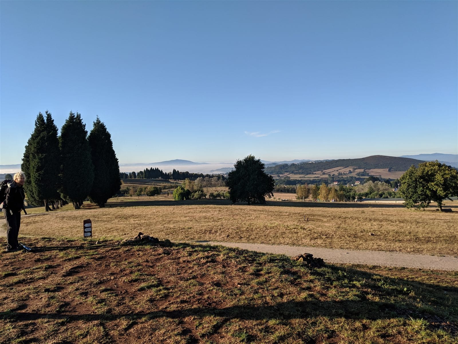 Galician countryside along the Camino