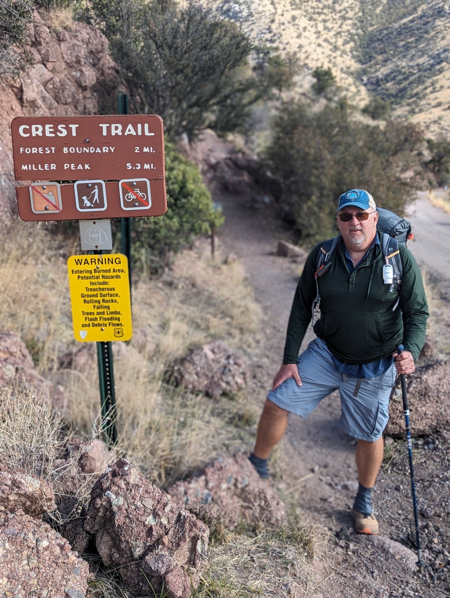 Crest Trail, Miller Peak