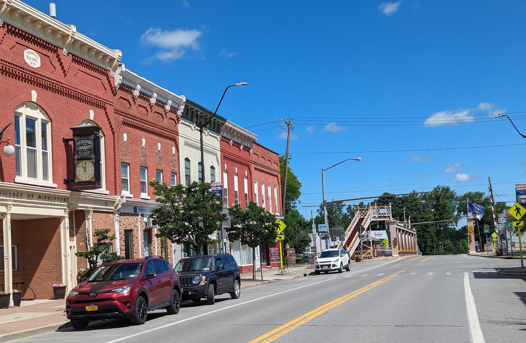 Main Street in Middleport