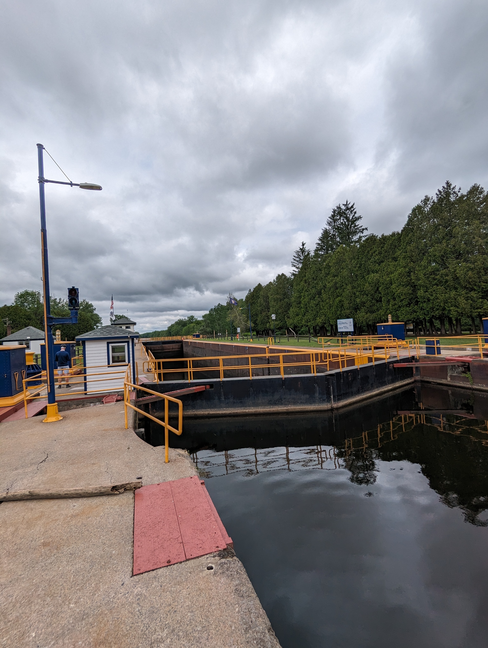 Lock gates