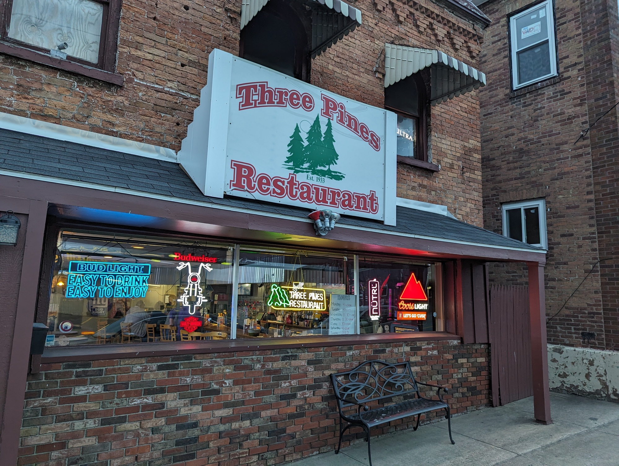 Three Pines Restaurant in Canastota