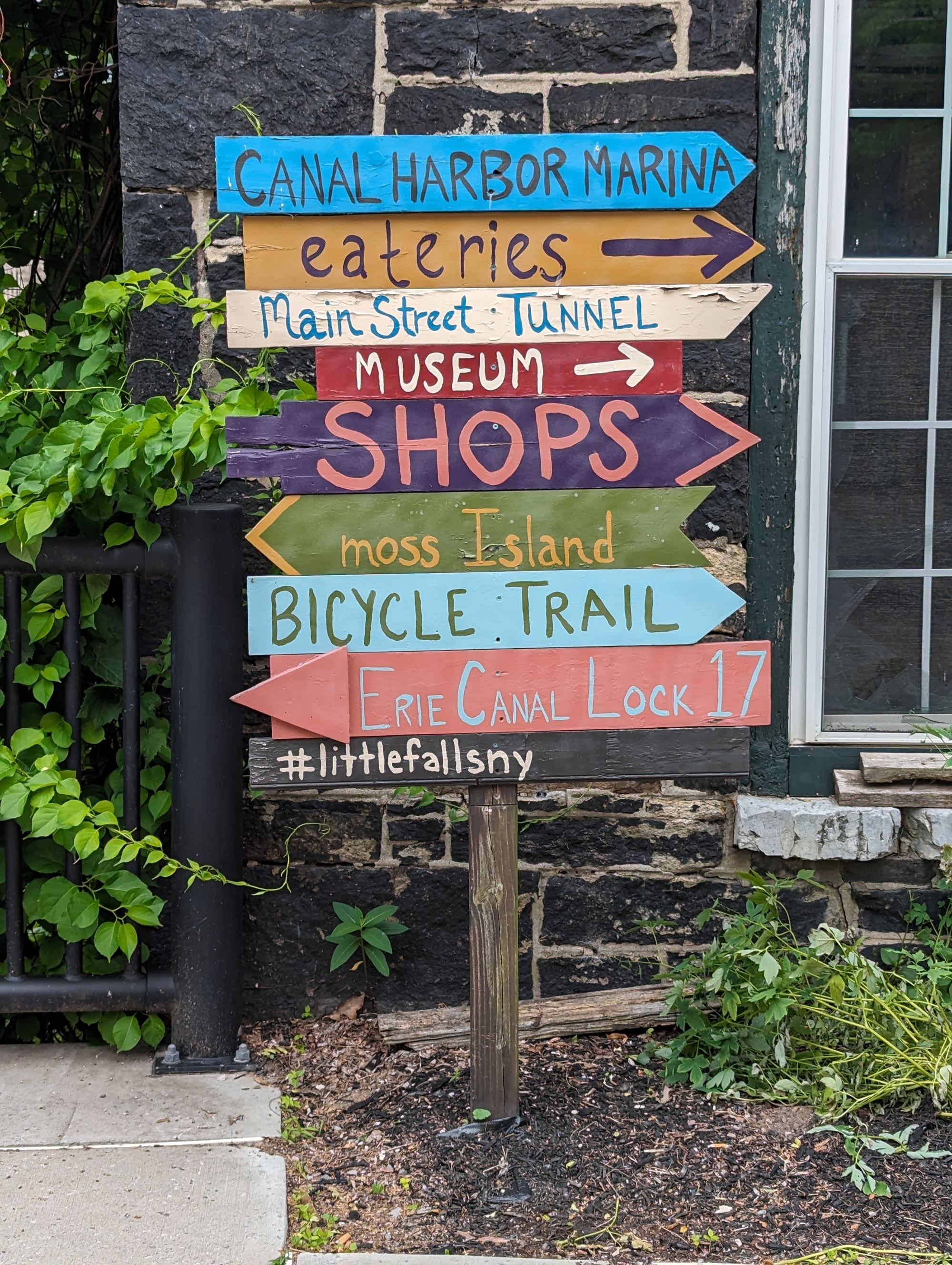 All signs lead to Little Falls