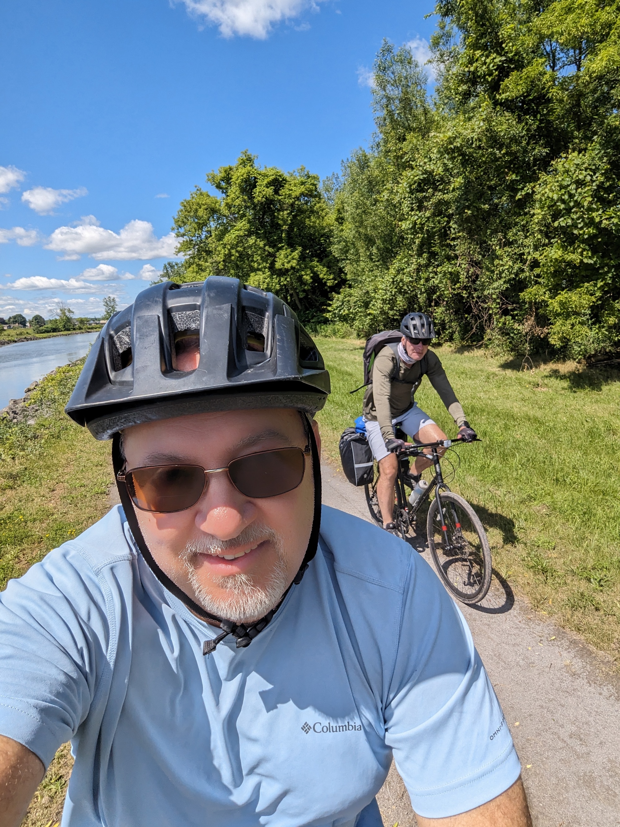 Selfie along the path