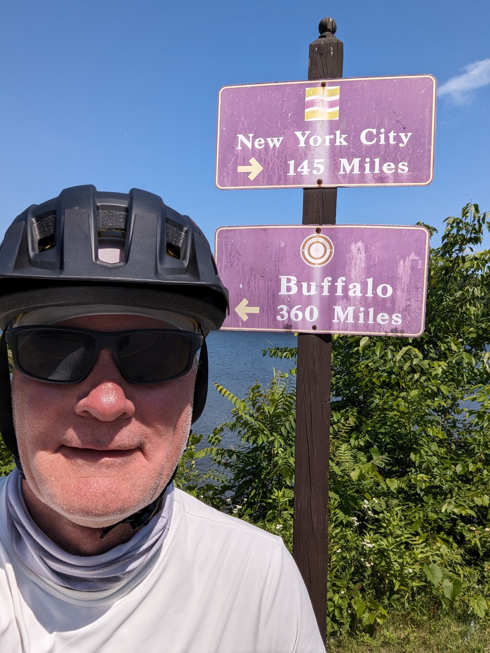 Doug thinking about riding a few more days to NYC