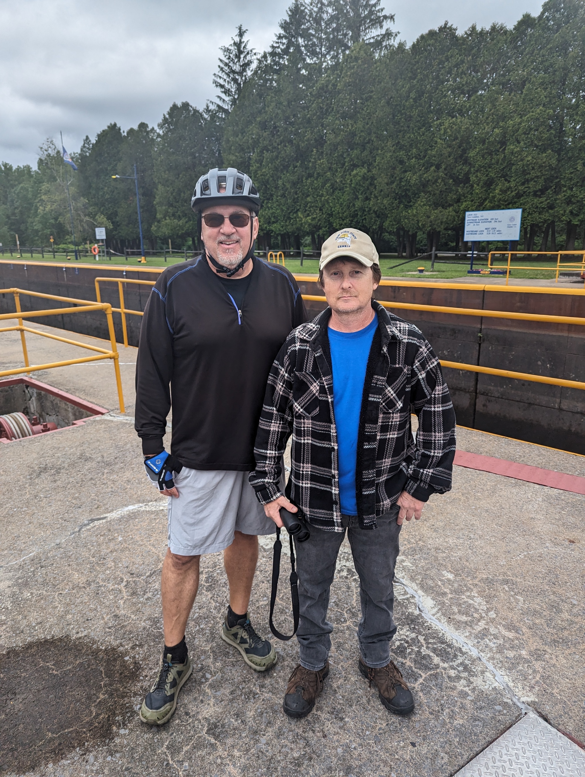 Mike with the Lock Chief