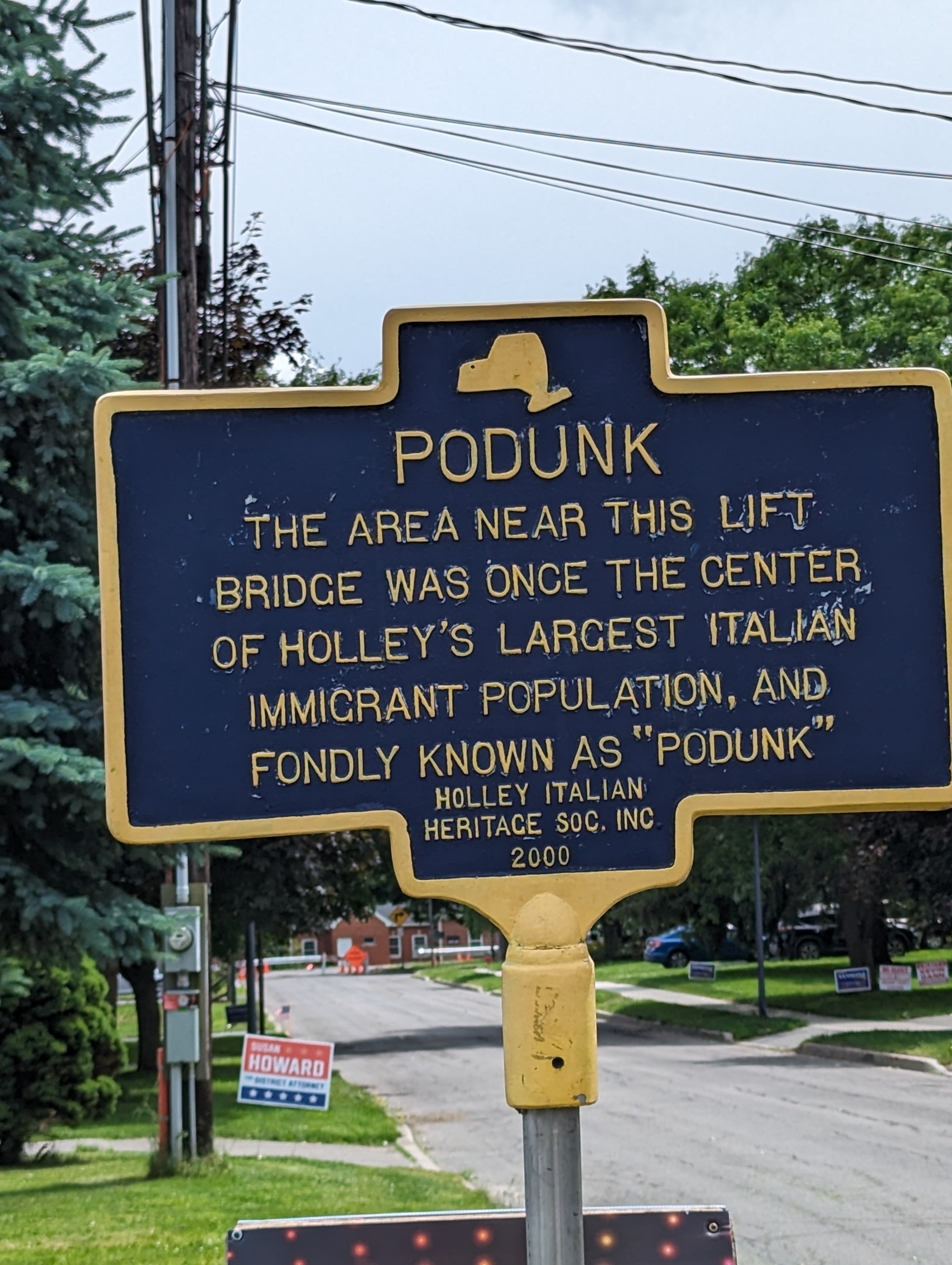 Now we can say we've been to Podunk
