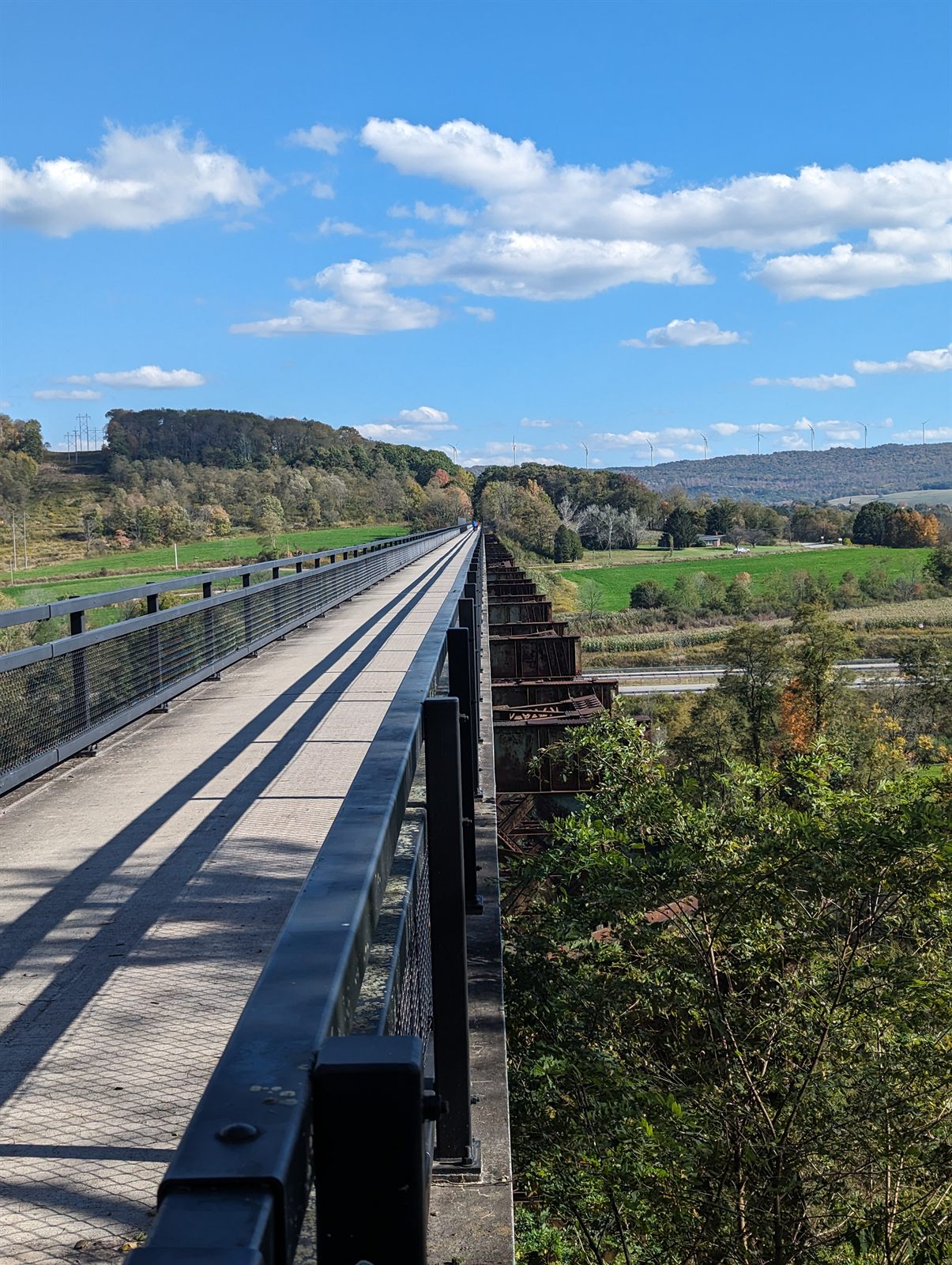 The Salisbury Viaduct on the Great Allegheny Passage rail-trail