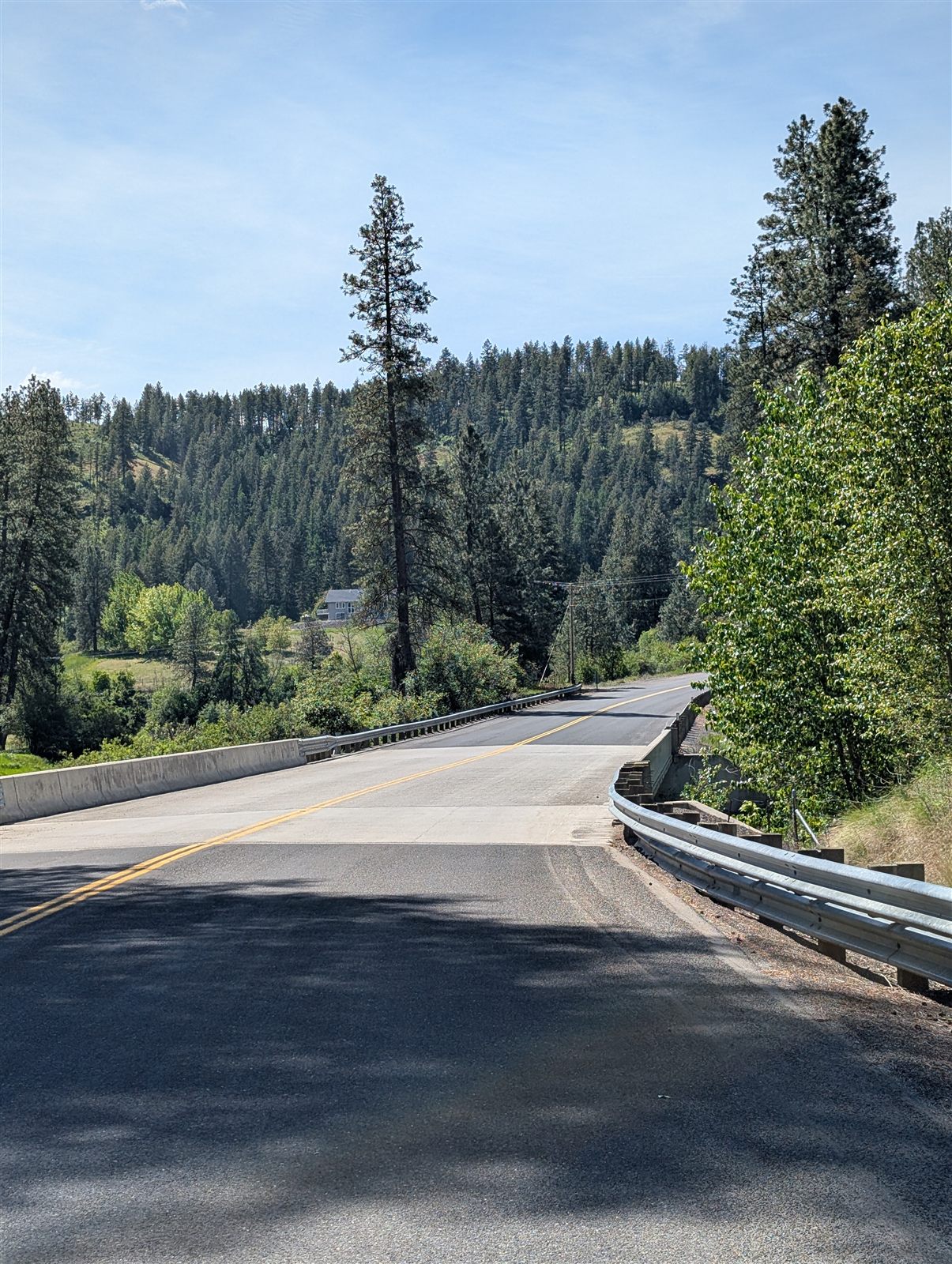 Quiet back-road bridge