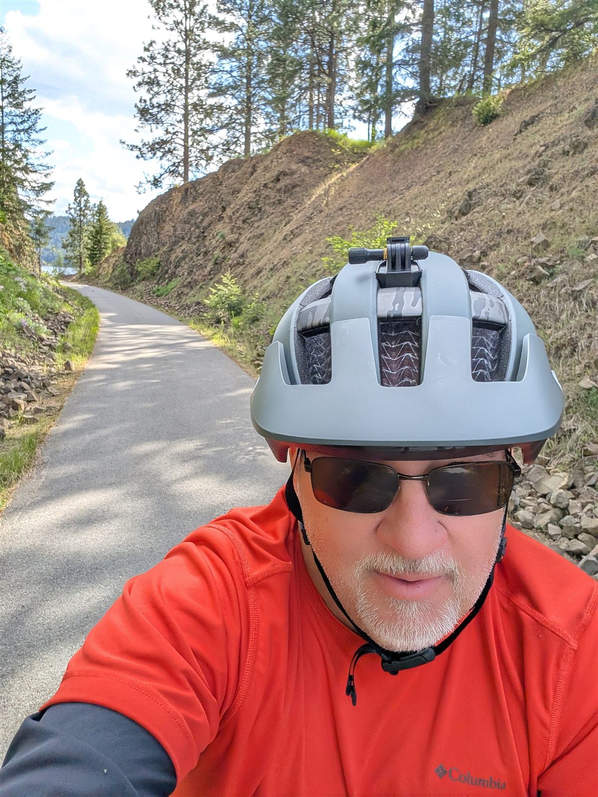 Selfie on the Trail of the Coeur d'Alenes